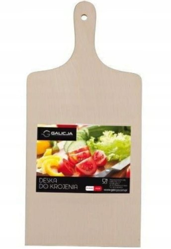 Deska drewniana do krojenia z uchwytem 35x16 cm 