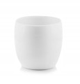 Osłonka ceramiczna dekoracyjna biała kula 27x25,5cm