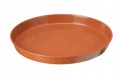 Podstawka pod doniczkę terrakota 35 cm okrągła plastikowa