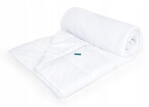 Kołdra medyczna całoroczna 200x220 cm biała pikowana duża 