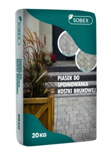 Piasek do spoinowania kostki brukowej 0-2 mm beżowy 20 kg
