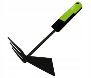 Motyka ogrodowa z pazurkami stal nierdzewna