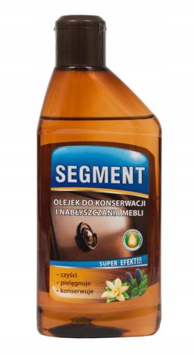 Olejek do konserwacji i nabłyszczania mebli 200 ml Segment