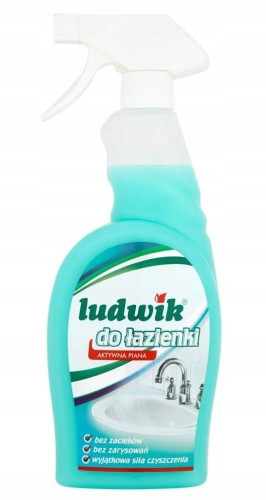 Ludwik mleczko do czyszczenia łazienki 750 ml aktywna piana