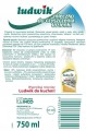 Ludwik mleczko do czyszczenia łazienki 750 ml aktywna piana