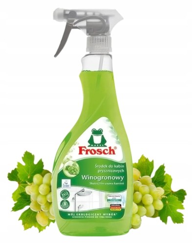 Frosch środek do czyszczenia kabin prysznicowych 500 ml winogronowy