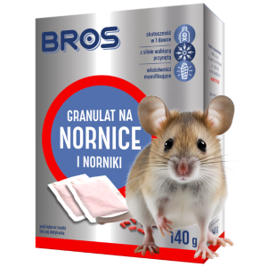 Trutka na gryzonie szczury nornice myszy 140g