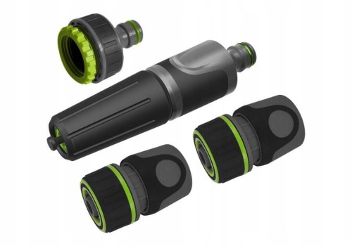 Zestaw 4-elementowy z dyszą zraszającą regulowaną 3/4" ABS TRP