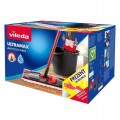 Mop płaski Vileda wiadro z wyciskaczem Ultrabox zestaw
