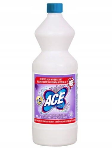 Wybielacz do tkanin w płynie 1000 ml Ace lawendowy 