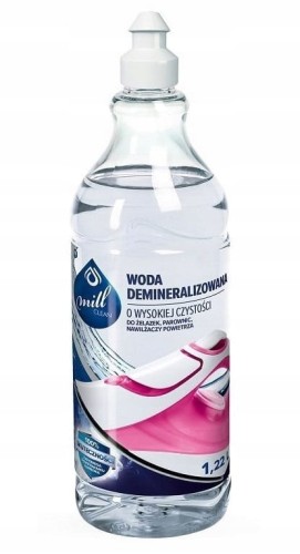 Woda demineralizowana o wysokiej czystości 1,22 l