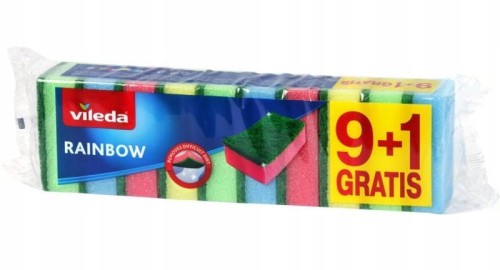 Zmywak kuchenny gąbka  Vileda 10szt do naczyń