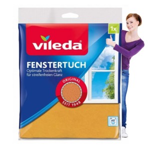 VILEDA pucerka okienna ścierka do mycia okien