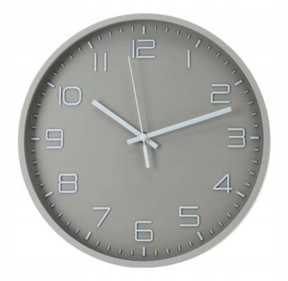 Zegar ścienny dekoracyjny 30 cm okrągły
