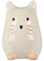 Figurka kota porcelanowa dekoracyjna 8,7 x 13 x 9,8 cm