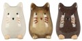 Figurka kota porcelanowa dekoracyjna 8,7 x 13 x 9,8 cm