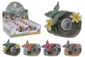 Lampa solarna ogrodowa motyl na kamieniu 10 cm