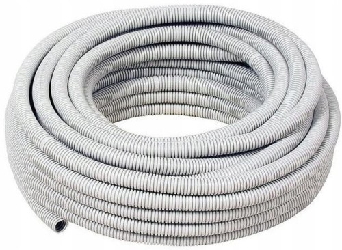 Peszel do kabli z pilotem 20mm krążek 25m RKGL 320N szary