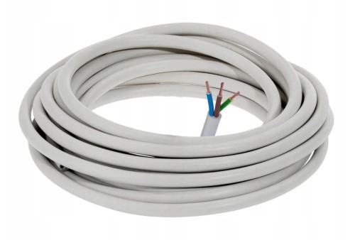 Kabel przewód elektryczny 3x1mm 15m OMYp 300V