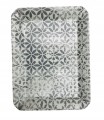 Taca plastikowa 23,2x17,4x2 cm do serwowania posiłków