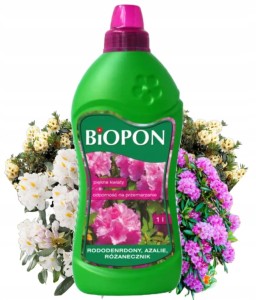 Biopon Nawóz do rododendronów azalii różaneczników 1l 