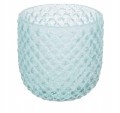 Świecznik szklany na tealight 10x10x9,5cm