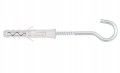 Kołki rozporowe z hakiem półpełnym 6x35mm 6szt
