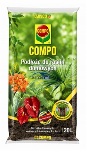 Compo podłoże do domowych roślin zielonych 20 l