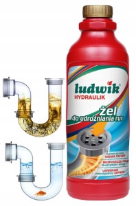 Ludwik żel do udrożnienia rur 1 l 