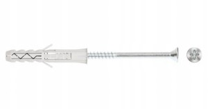 Kołki rozporowe z wkrętem uniwersalne 6x30mm 25szt