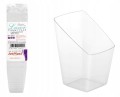 Pojemniki kwadratowe na desery 50 ml plastikowe 24 sztuki