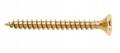 Wkręty hartowane do drewna 4x45mm 22szt PZ2 złote