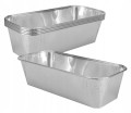 Foremka aluminiowa do pieczenia 1000 ml zestaw 5 sztuk