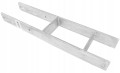 Podstawa słupa wspornik typu H stalowa 71x600x6mm
