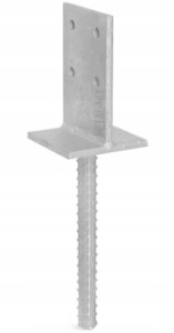 Podstawa słupa wpuszczana do wmurowania 90x338mm