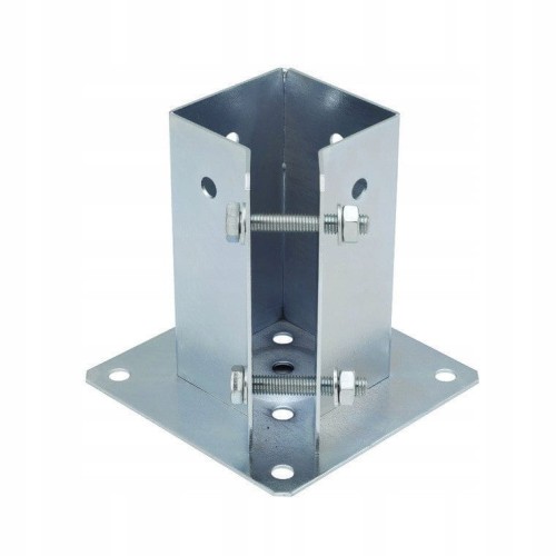 Podstawa słupa 77x150mm ocynkowana kotwa