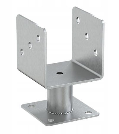 Podstawa słupa przykręcana do betonu 101x101x163mm