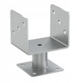 Podstawa słupa regulowana 121x121x163mm ocynkowana