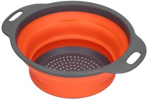 Cedzak składany durszlak silikonowy do makaronu 23 cm