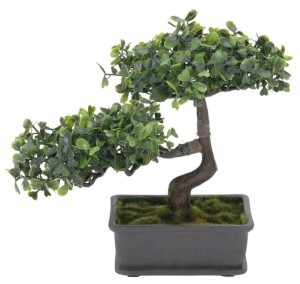 Sztuczna roślina w doniczce drzewko bonsai 23x15 cm