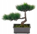 Sztuczna roślina w doniczce drzewko bonsai 23x15 cm