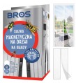 Moskitiera na drzwi przeciw owadom 100x220 cm biała