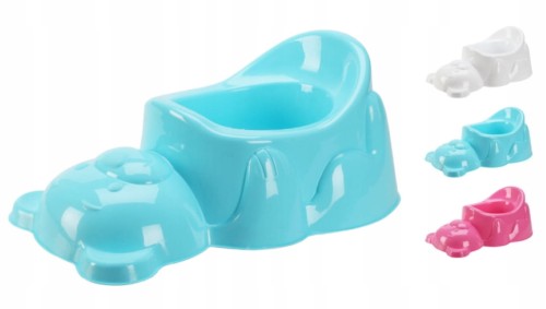 Nocnik dla dzieci z misiem plastikowy 41x27 cm