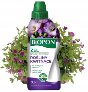 Nawóz do roślin kwitnących mineralny w żelu 500 ml