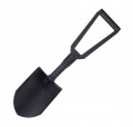 Łopata saperka składana + pokrowiec 59 cm czarna metalowa