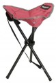 Krzesło turystyczne metalowe składane wędkarskie