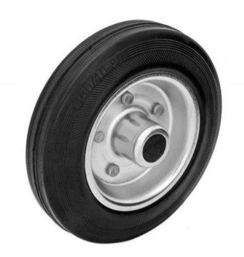 Koło stałe pełne o średnicy 200 mm stalowo-gumowe