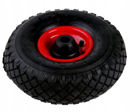 Koło pneumatyczne 260 mm bieżnikowane z 2 warstwową osnową
