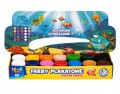 Farby plakatowe szkolne 20 ml 12 + 2 kolory intensywne kolory