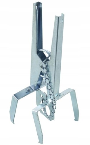 Pułapka metalowa na krety i nornice do ogrodu zatrzaskowa